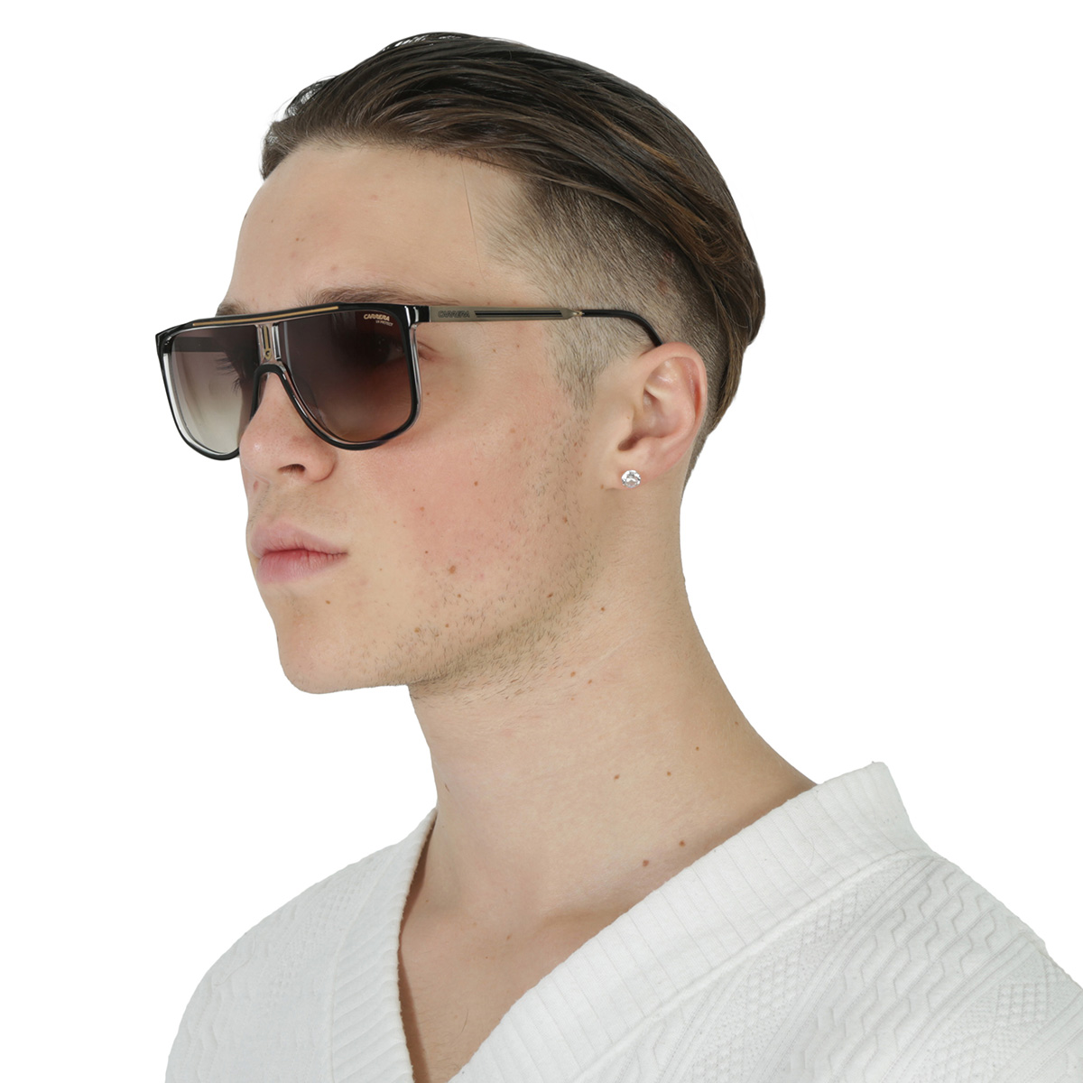 carrera brown gradient navigator men's sunglasses carrera 1056/s 02m2/ha 61 carrera brown gradient navigator men's sunglasses carrera 1056/s 02m2/ha 61
