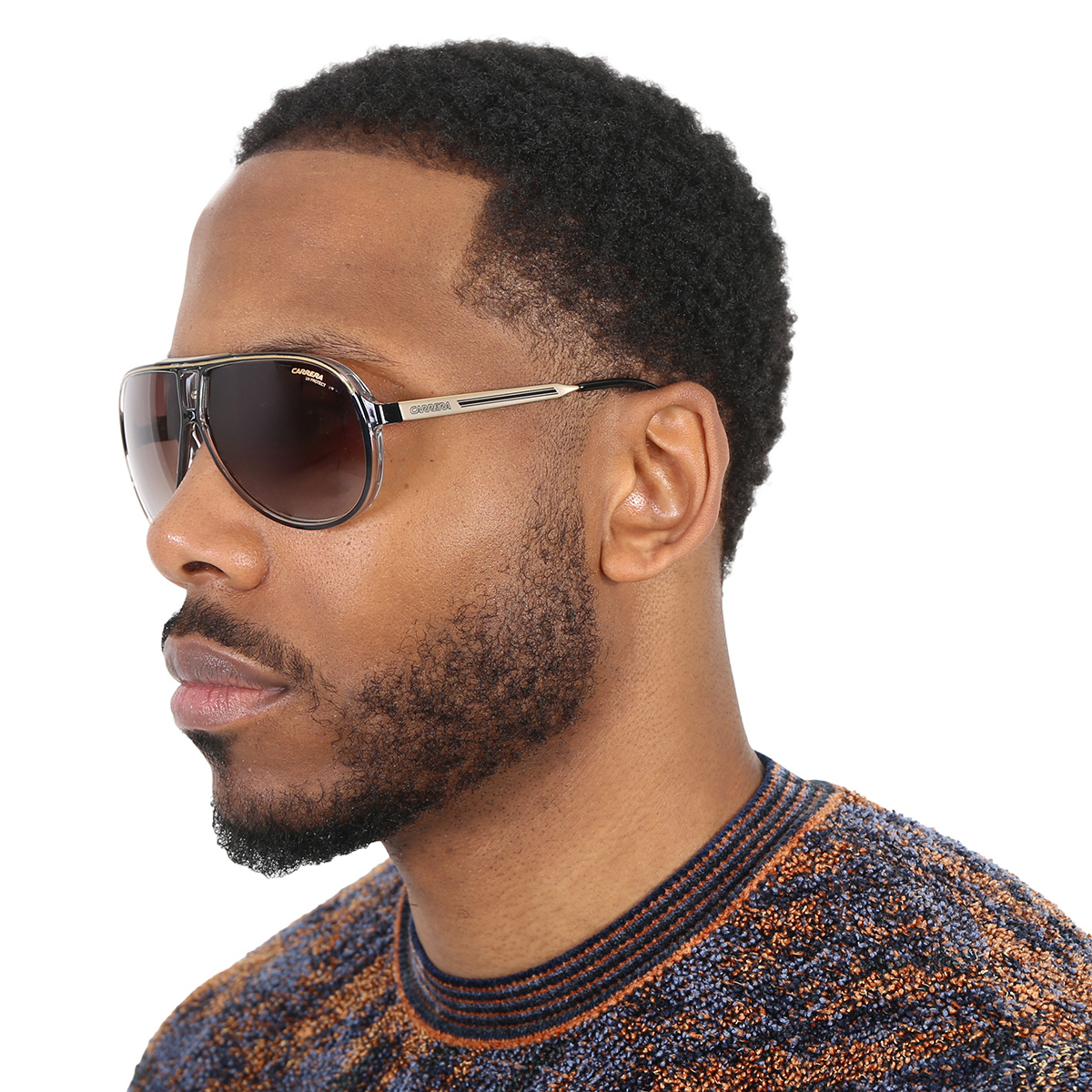 carrera brown gradient pilot men's sunglasses carrera 1050/s 02m2/ha 63 carrera brown gradient pilot men's sunglasses carrera 1050/s 02m2/ha 63