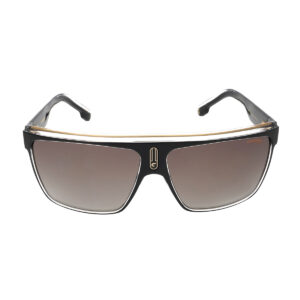 carrera brown shaded browline men's sunglasses carrera 22/n 02m2/ha 63