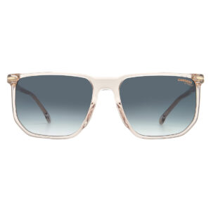 carrera green shaded square men's sunglasses carrera 329/s 035j/9k 58