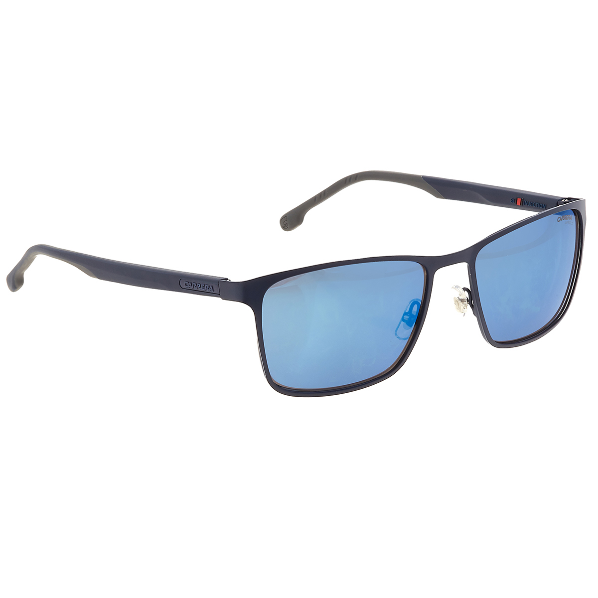 carrera grey blue mirror rectangular men's sunglasses carrera 8046/s 0pjp/xt 54 carrera grey blue mirror rectangular men's sunglasses carrera 8046/s 0pjp/xt 54