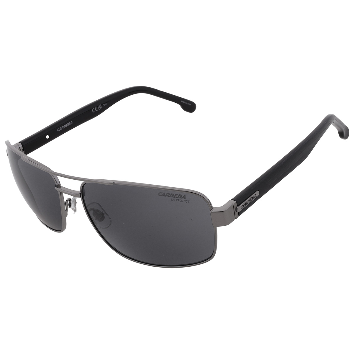 carrera grey rectangular men's sunglasses carrera 8063/s 0kj1/ir 61 carrera grey rectangular men's sunglasses carrera 8063/s 0kj1/ir 61
