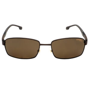 carrera polarized bronze rectangular men's sunglasses carrera 8037/s 0vzh/sp 58