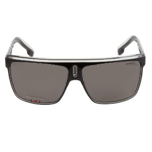 carrera polarized grey browline men's sunglasses carrera 22/n 07c5/m9 63