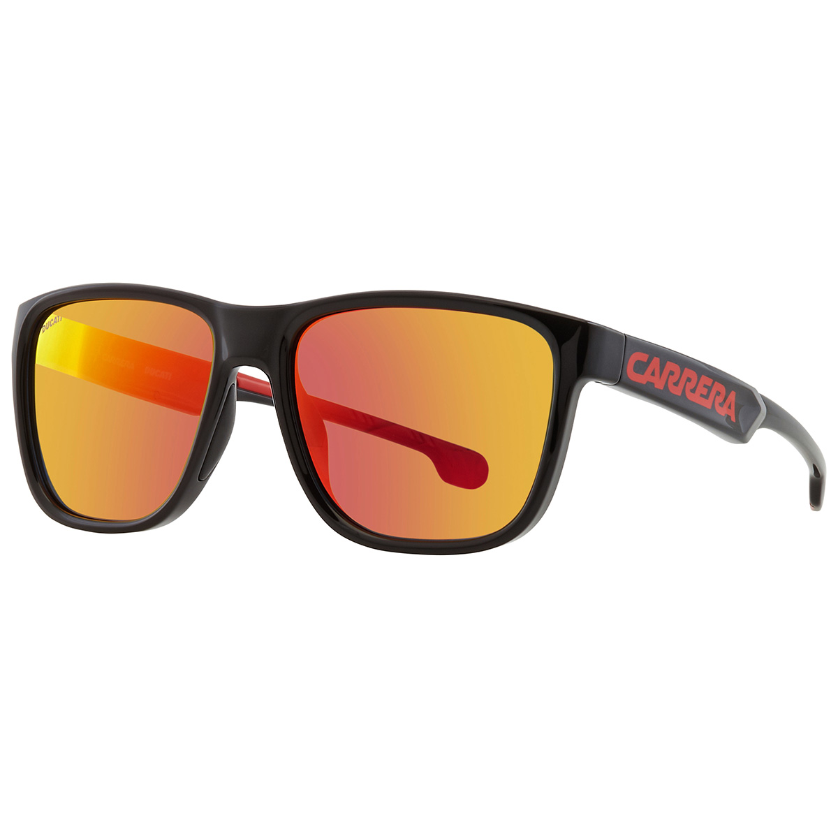 carrera red mirror square men's sunglasses carrera ducati 003/s 00a4/uz 57 carrera red mirror square men's sunglasses carrera ducati 003/s 00a4/uz 57