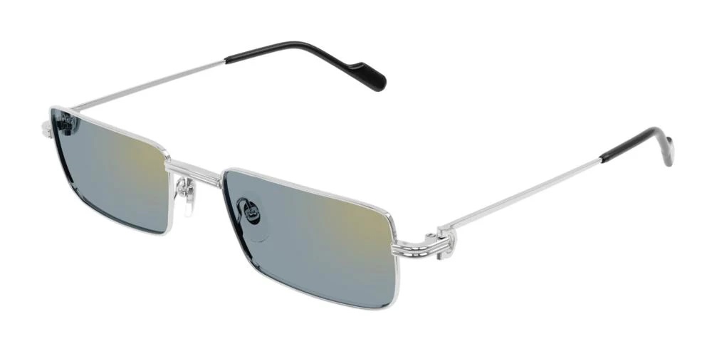 cartier grey rectangular ladies sunglasses ct0501s 008 54 cartier grey rectangular ladies sunglasses ct0501s 008 54