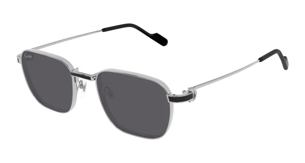cartier grey square men's sunglasses ct0497s 010 54 cartier grey square men's sunglasses ct0497s 010 54