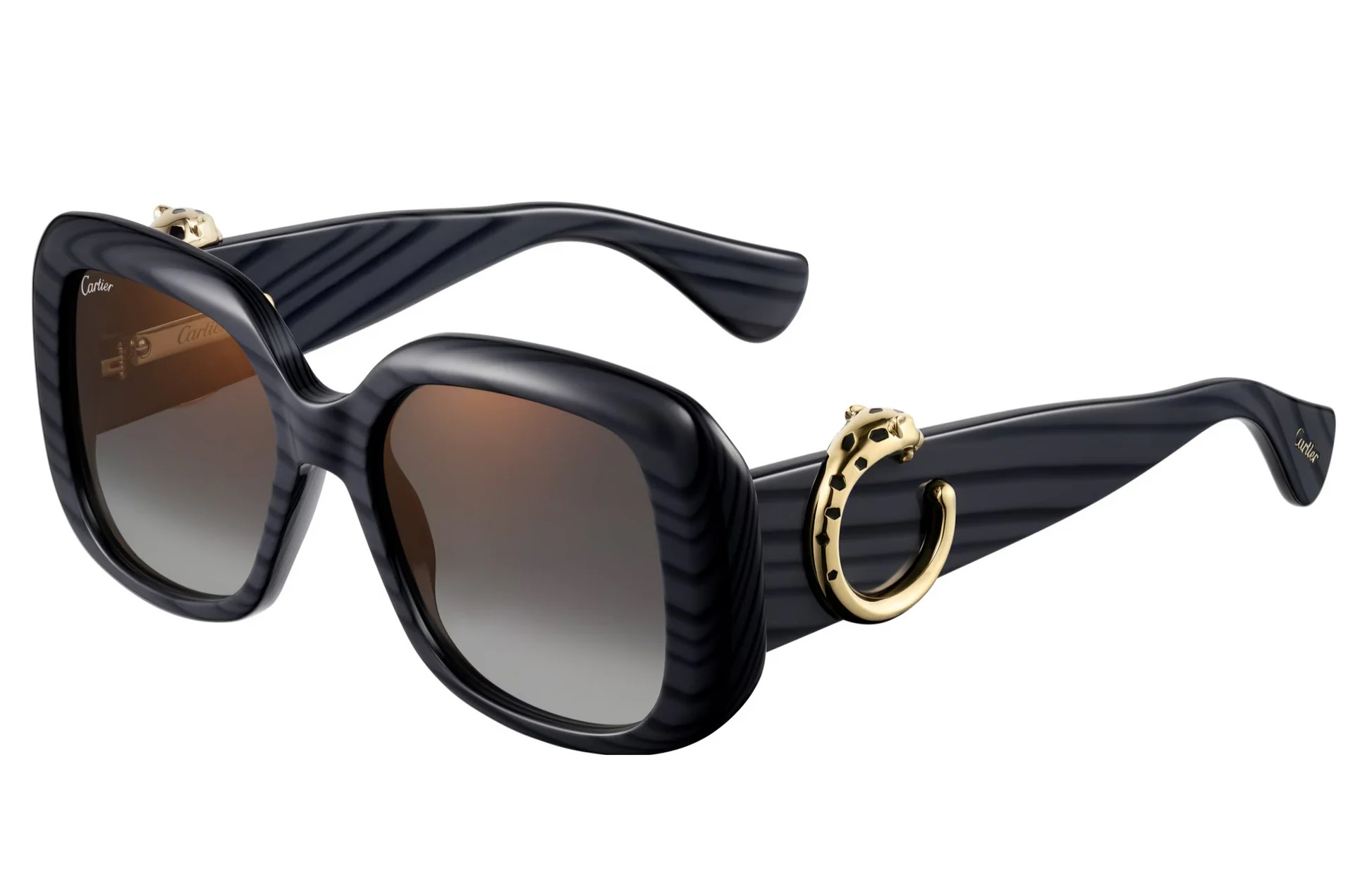 cartier panthere c grey square ladies sunglasses ct0471s 003 54 cartier panthere c grey square ladies sunglasses ct0471s 003 54