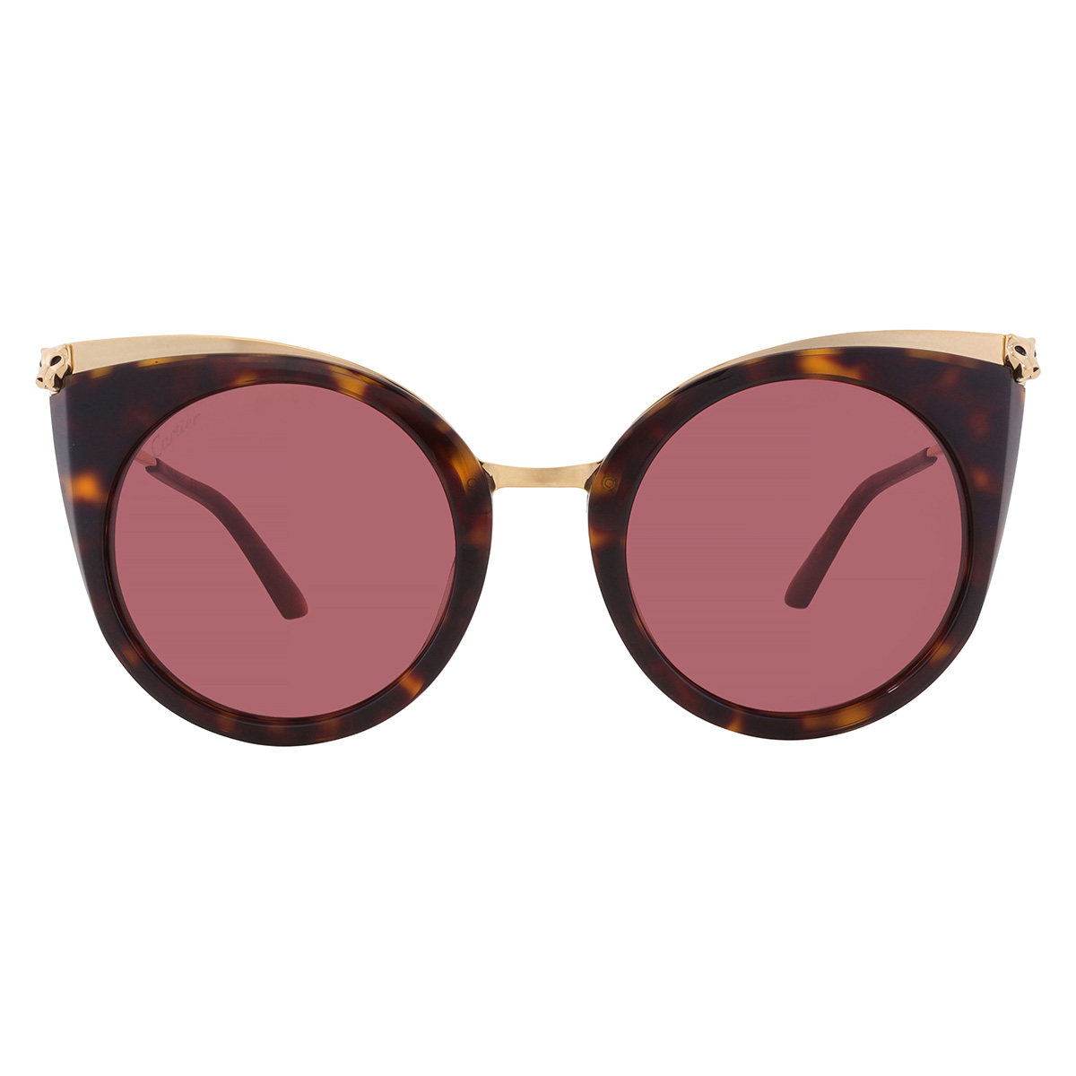 cartier panthere de cartier red cat eye ladies sunglasses ct0122s 002 52 cartier panthere de cartier red cat eye ladies sunglasses ct0122s 002 52