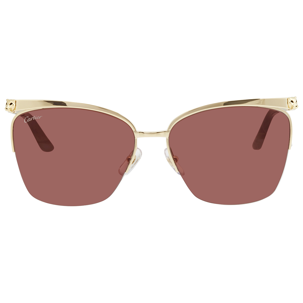 cartier panthere de cartier red butterfly ladies sunglasses ct0124s 003 59 cartier panthere de cartier red butterfly ladies sunglasses ct0124s 003 59