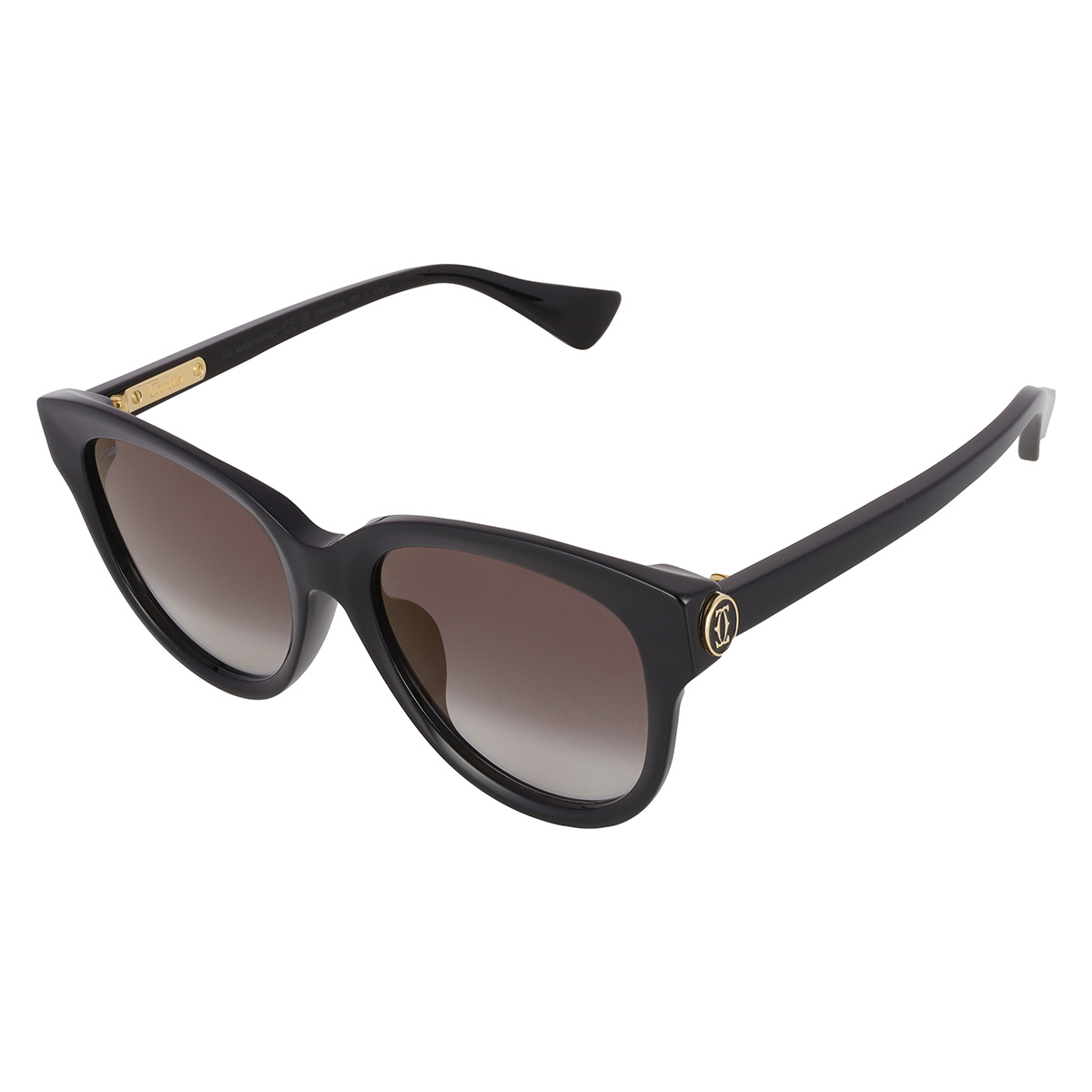 cartier signature c de cartier grey oval ladies sunglasses ct0506sa 001 55 cartier signature c de cartier grey oval ladies sunglasses ct0506sa 001 55