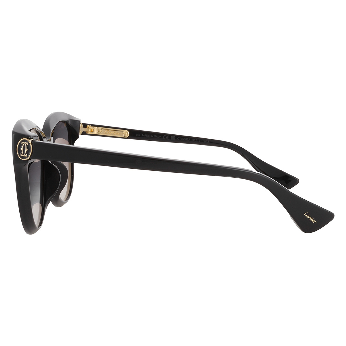cartier signature c de cartier grey oval ladies sunglasses ct0506sa 001 55 cartier signature c de cartier grey oval ladies sunglasses ct0506sa 001 55