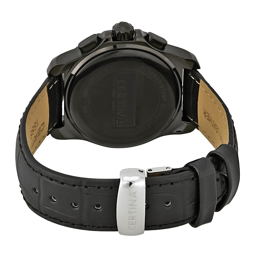 certina ds first chronograph quartz black dial ladies watch c538.7084.46.61 certina ds first chronograph quartz black dial ladies watch c538.7084.46.61
