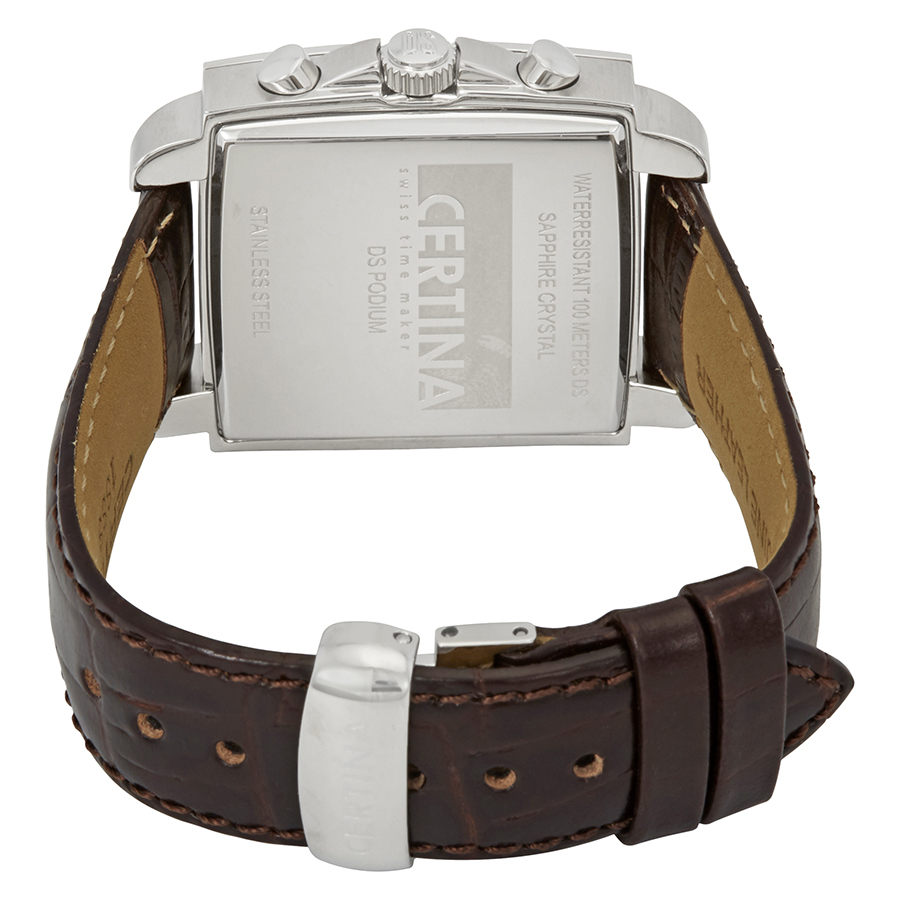 certina ds podium chronograph brown dial ladies watch c001.317.16.297.00 certina ds podium chronograph brown dial ladies watch c001.317.16.297.00