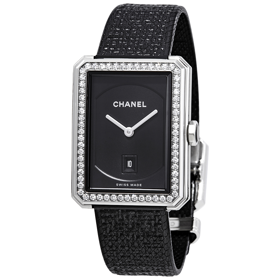 chanel boy friend black dial ladies watch h5318 chanel boy friend black dial ladies watch h5318