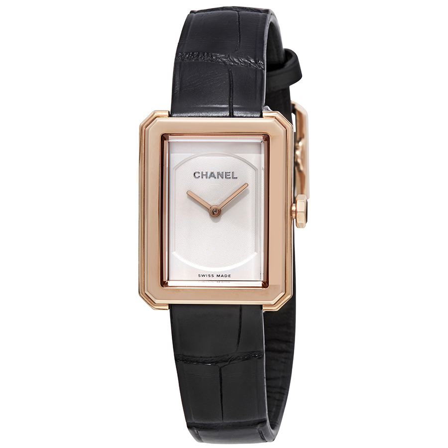 chanel boy friend ladies 18k beige gold watch h4886 chanel boy friend ladies 18k beige gold watch h4886
