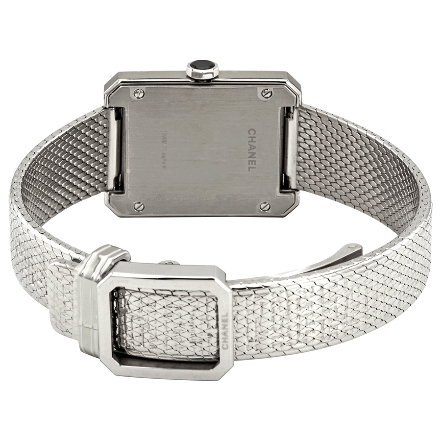 chanel boy friend black dial ladies watch h4877 chanel boy friend black dial ladies watch h4877