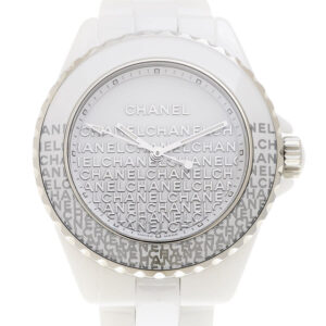 chanel j12 quartz white dial ladies watch h7419