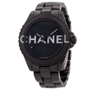 chanel j12 wanted de chanel automatic black dial ladies watch h7418