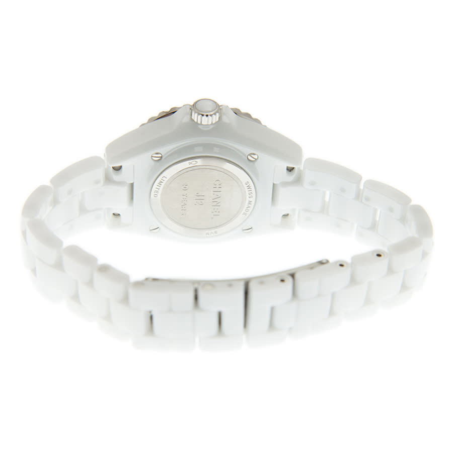 chanel j12 20 quartz diamond white dial ladies watch h6477 chanel j12 20 quartz diamond white dial ladies watch h6477