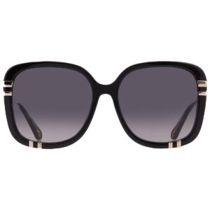 chloé chloe grey gradient square ladies sunglasses ch0106sa 005 59