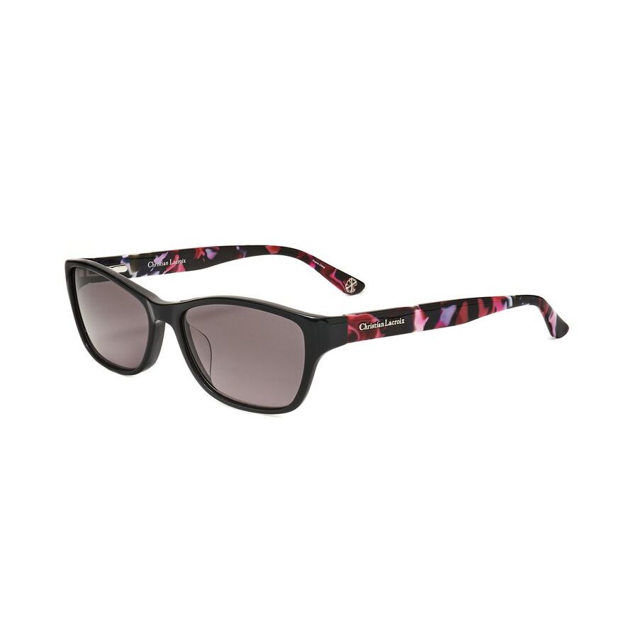 christian lacroix ladies black rectangular sunglasses cls1015 001 2 christian lacroix ladies black rectangular sunglasses cls1015 001 2