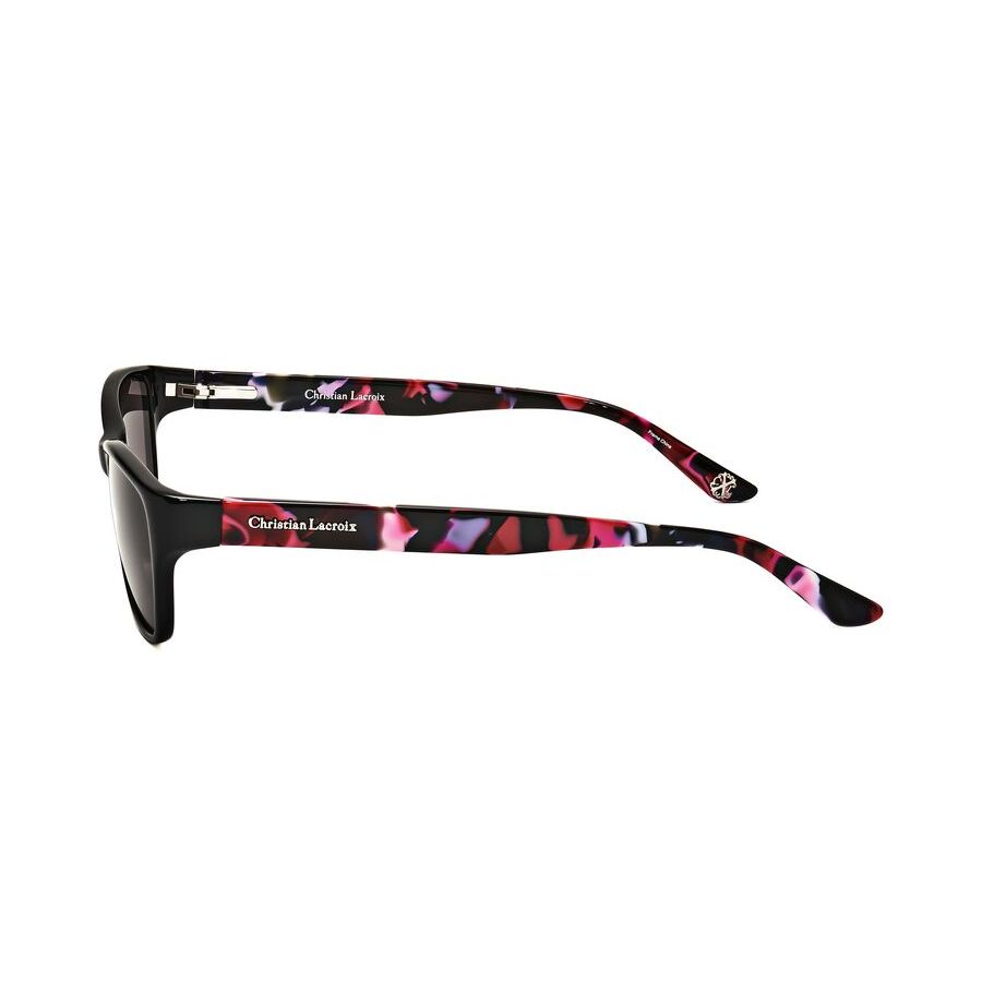 christian lacroix ladies black rectangular sunglasses cls1015 001 2 christian lacroix ladies black rectangular sunglasses cls1015 001 2