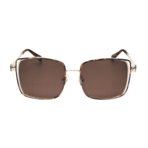 christian lacroix ladies brown square sunglasses cls3071