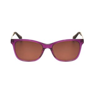 christian lacroix ladies purple rectangular sunglasses cls1089