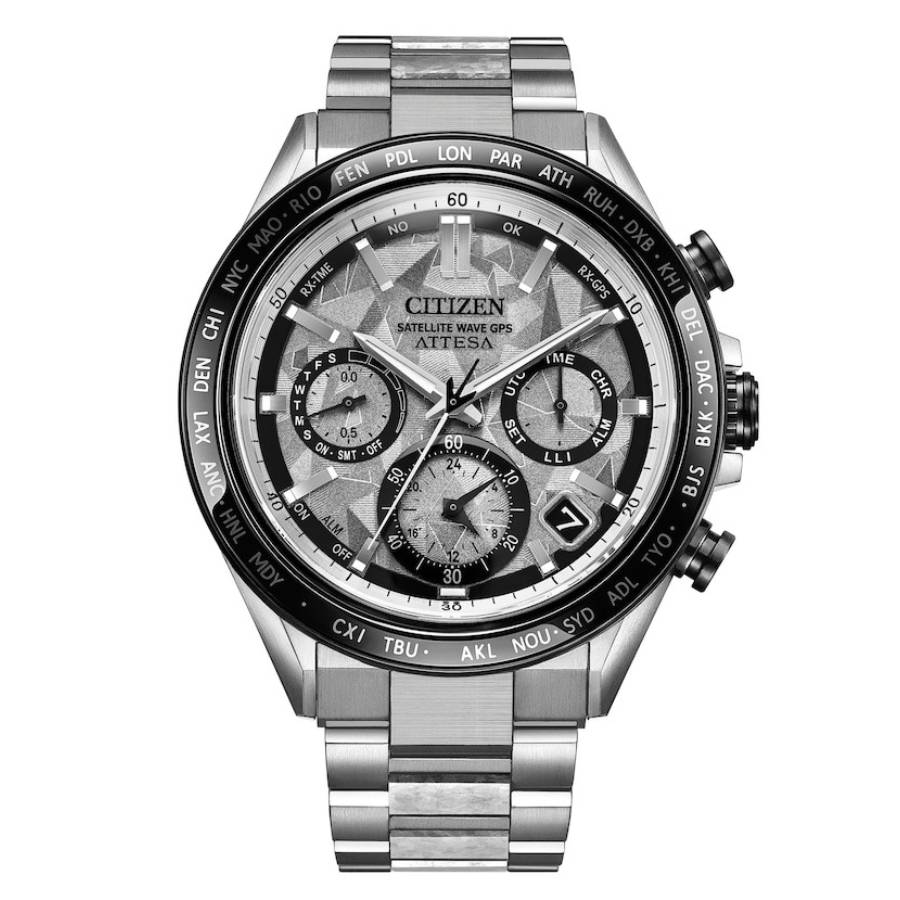 citizen attesa eco drive chronograph silver dial men's watch cc4076 65a citizen attesa eco drive chronograph silver dial men's watch cc4076 65a
