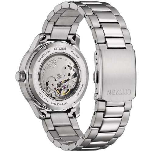citizen automatic salmon dial men's watch nj0191 83x citizen automatic salmon dial men's watch nj0191 83x