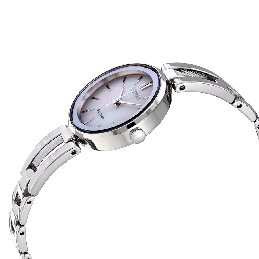 citizen axiom mother of pearl ladies watch em0630 51d citizen axiom mother of pearl ladies watch em0630 51d
