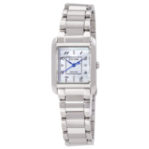citizen bianca white dial ladies watch ew5600 52d