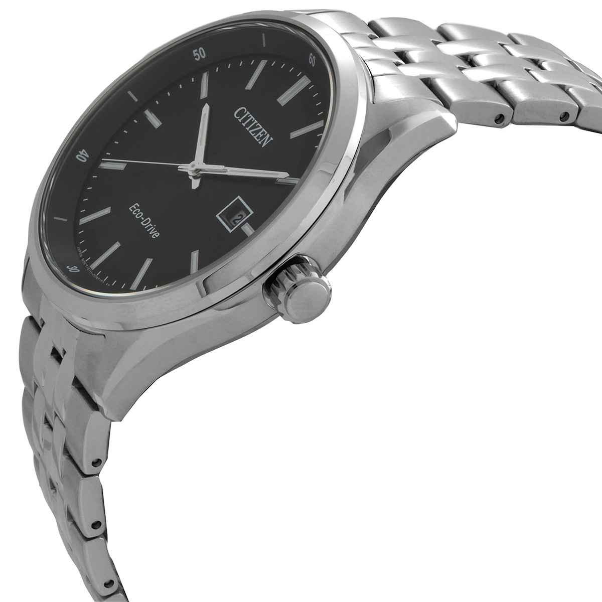 citizen black dial eco drive men's stainless steel watch bm7560 59e citizen black dial eco drive men's stainless steel watch bm7560 59e
