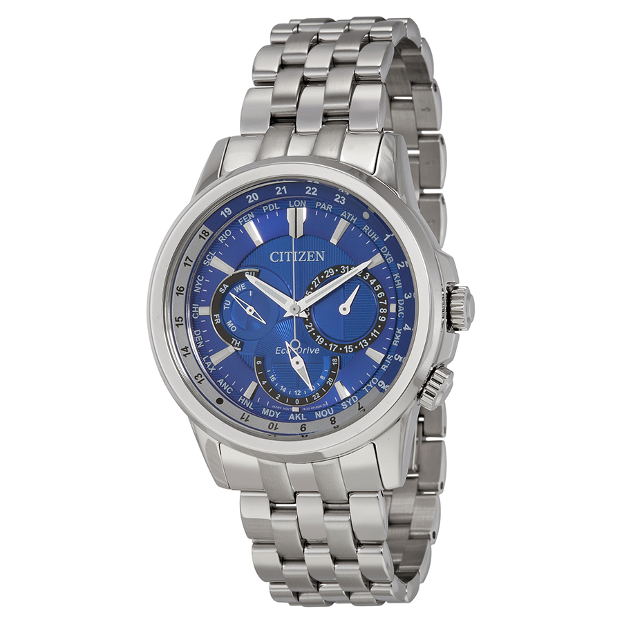 citizen calendrier eco drive world time dark blue dial men's watch bu2021 51l citizen calendrier eco drive world time dark blue dial men's watch bu2021 51l