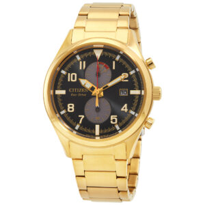 citizen chronograph eco drive anthracite dial men's watch ca7022 87e
