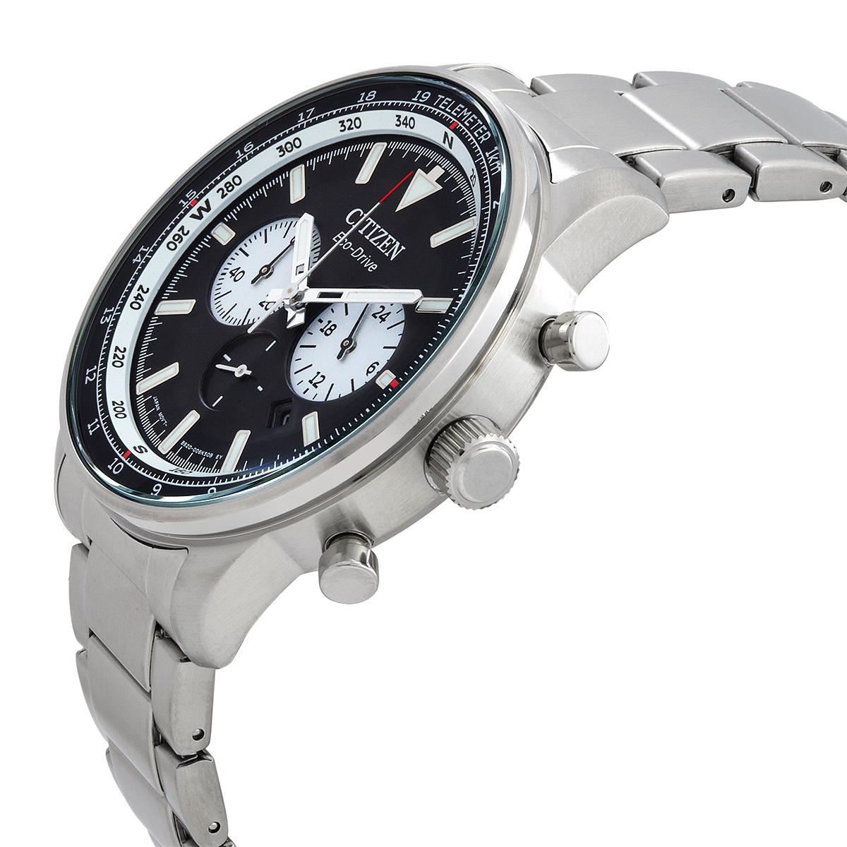 citizen chronograph eco drive black dial men's watch ca4500 91e citizen chronograph eco drive black dial men's watch ca4500 91e