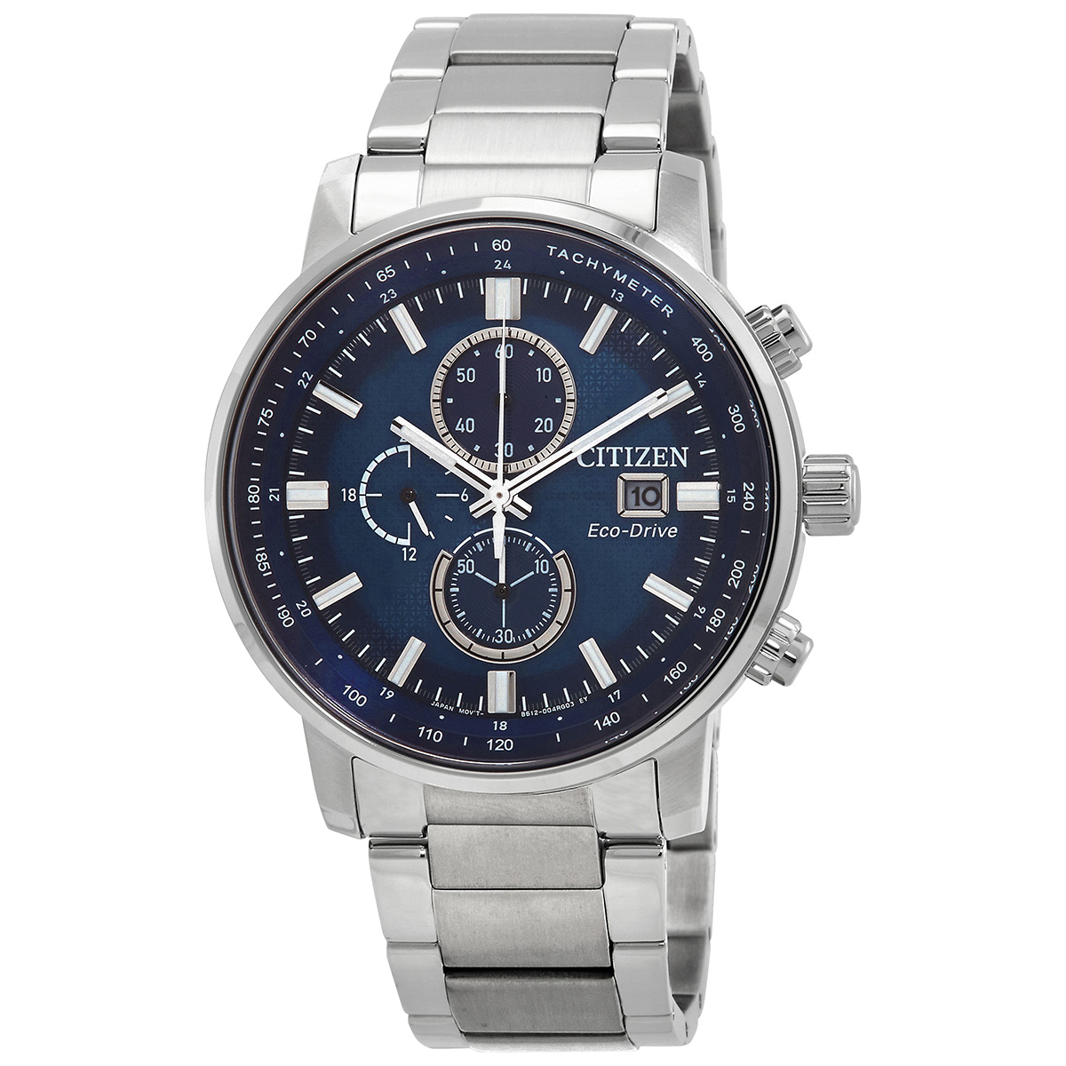 citizen chronograph eco drive blue dial men's watch ca0840 87l citizen chronograph eco drive blue dial men's watch ca0840 87l