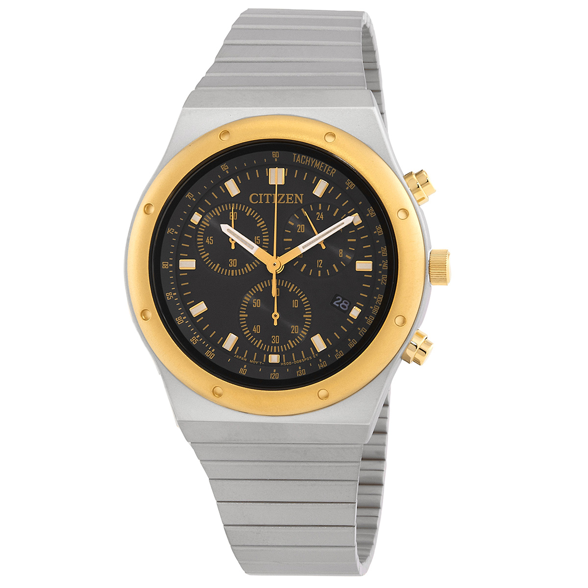citizen chronograph quartz black dial men's watch at2544 64e citizen chronograph quartz black dial men's watch at2544 64e