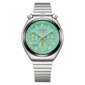 citizen chronograph quartz green dial men's watch an3660 73x