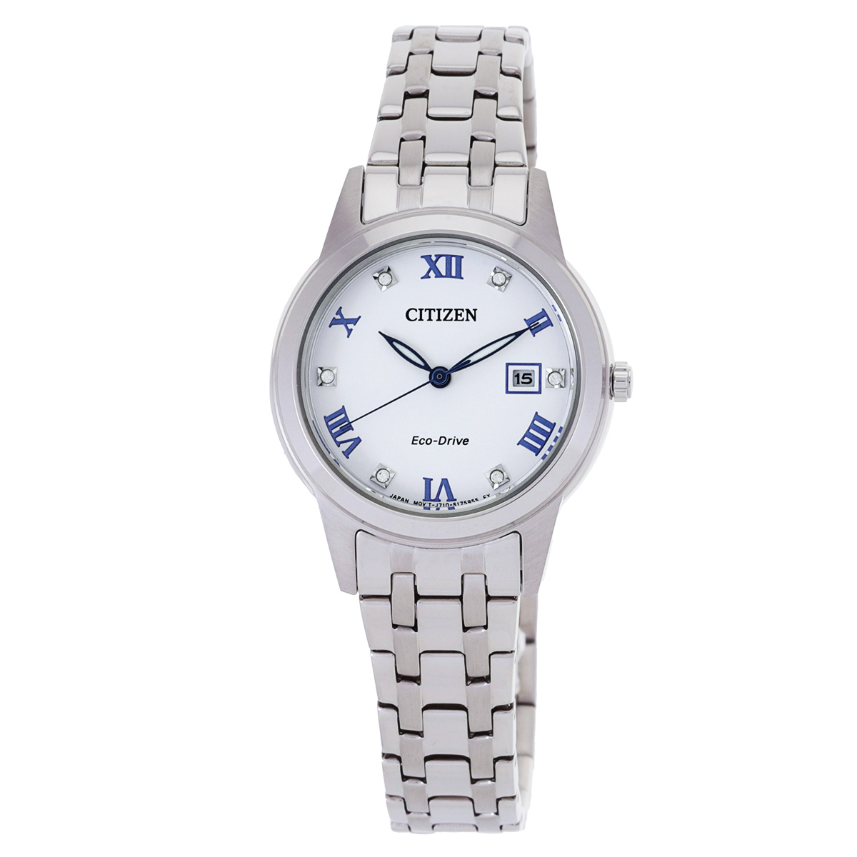 citizen classic automatic diamond white dial ladies watch fe1240 57a citizen classic automatic diamond white dial ladies watch fe1240 57a