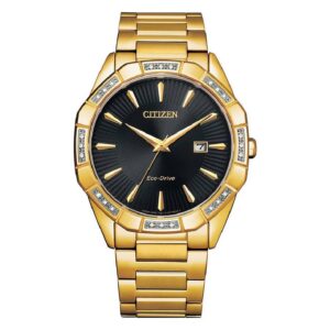 citizen classic eco drive black dial men's watch bm7542 51e