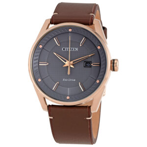 citizen drive grey dial men's watch bm6983 00h
