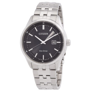 citizen eco drive blue dial men's watch bm7560 59l