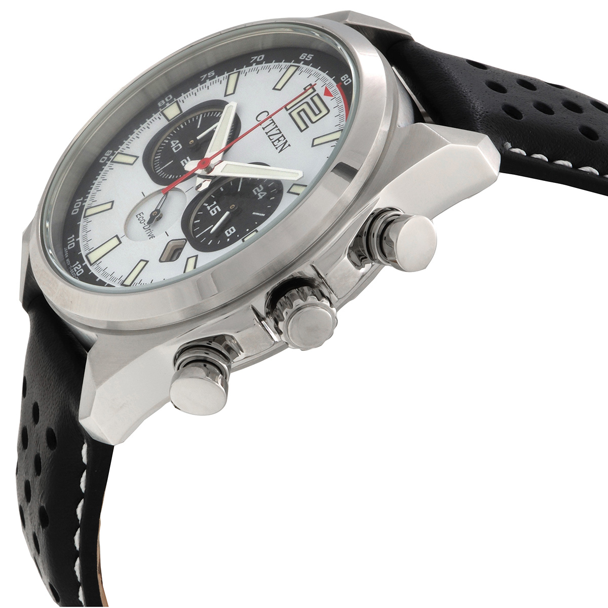 citizen eco drive chronograph white dial men's watch ca4640 09a citizen eco drive chronograph white dial men's watch ca4640 09a