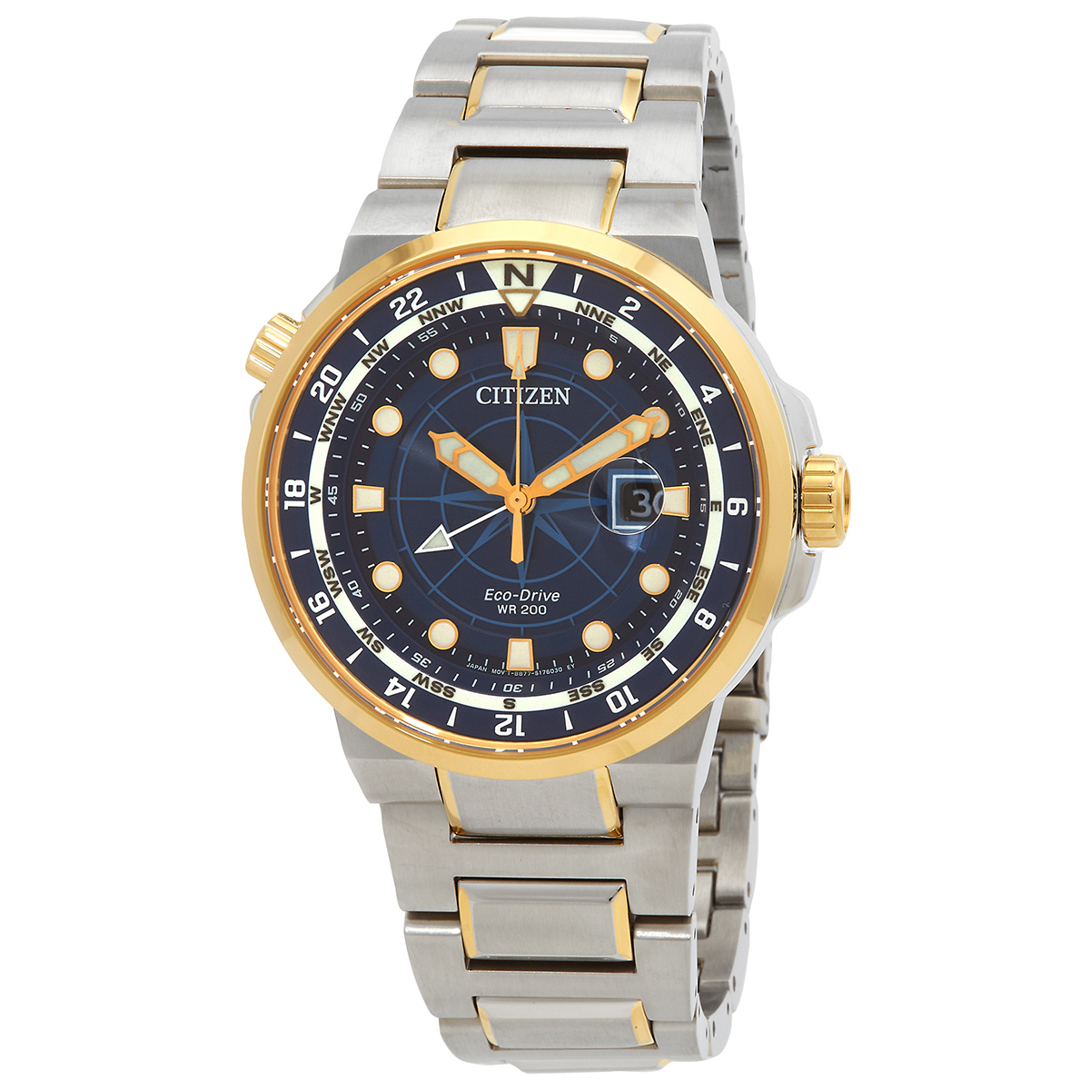 citizen eco drive endeavor blue dial men's watch bj7144 52l citizen eco drive endeavor blue dial men's watch bj7144 52l