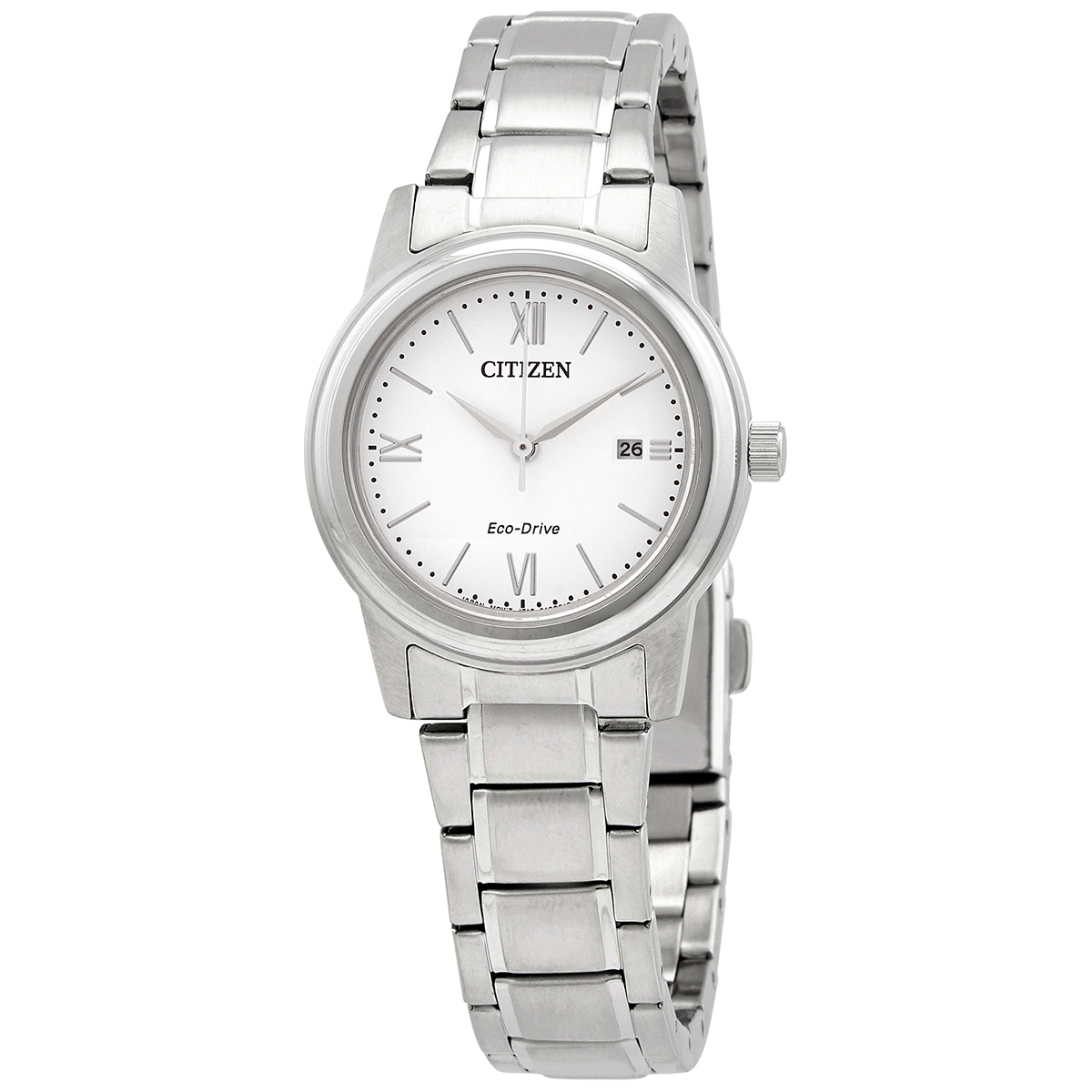 citizen eco drive white dial ladies watch fe1220 89a citizen eco drive white dial ladies watch fe1220 89a