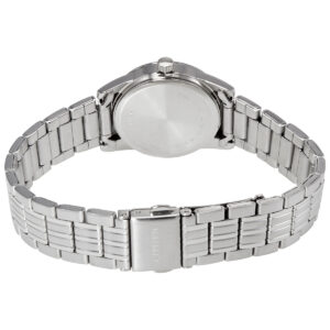 citizen elegance quartz silver dial ladies watch eu6000 57b