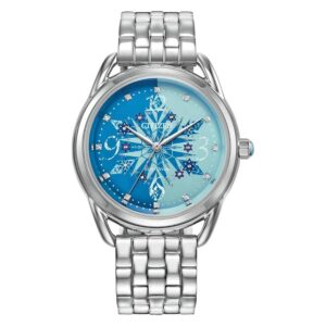 citizen frozen eco drive ladies watch and pin gift set fe7091 61w