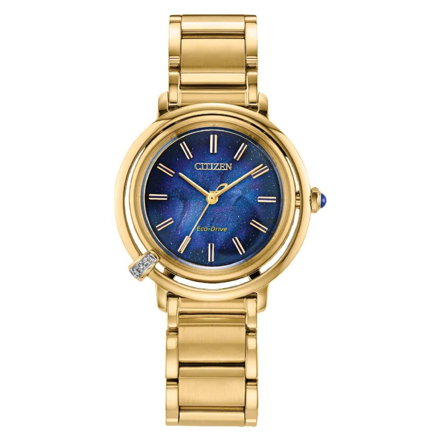 citizen l arcly limited edition blue dial ladies watch em1099 57l citizen l arcly limited edition blue dial ladies watch em1099 57l